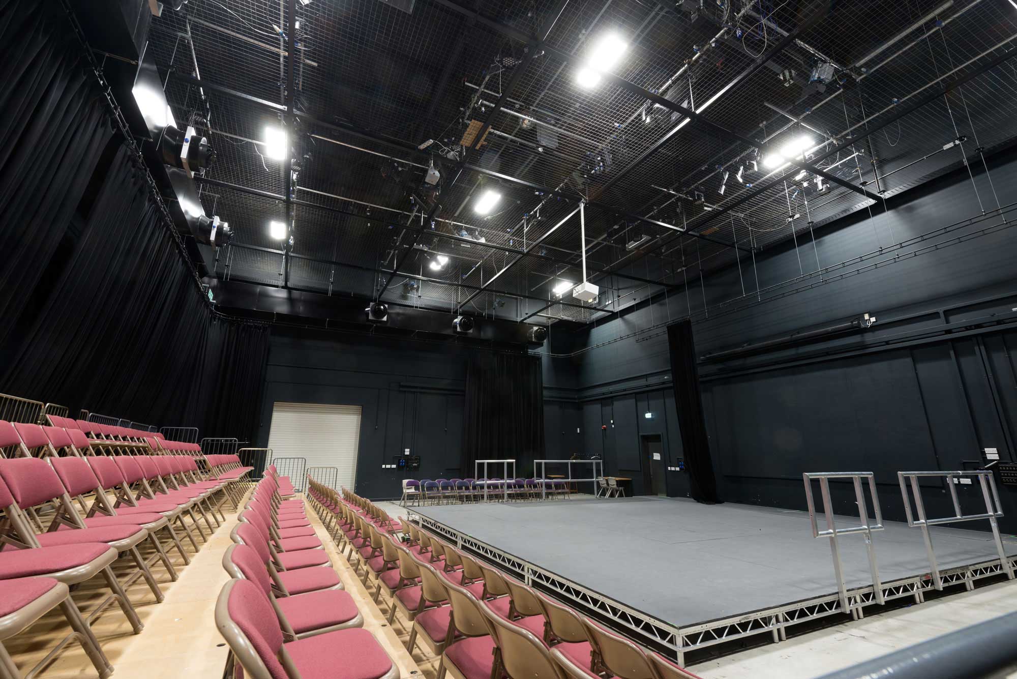 Cablenet tension wire grid installation 4